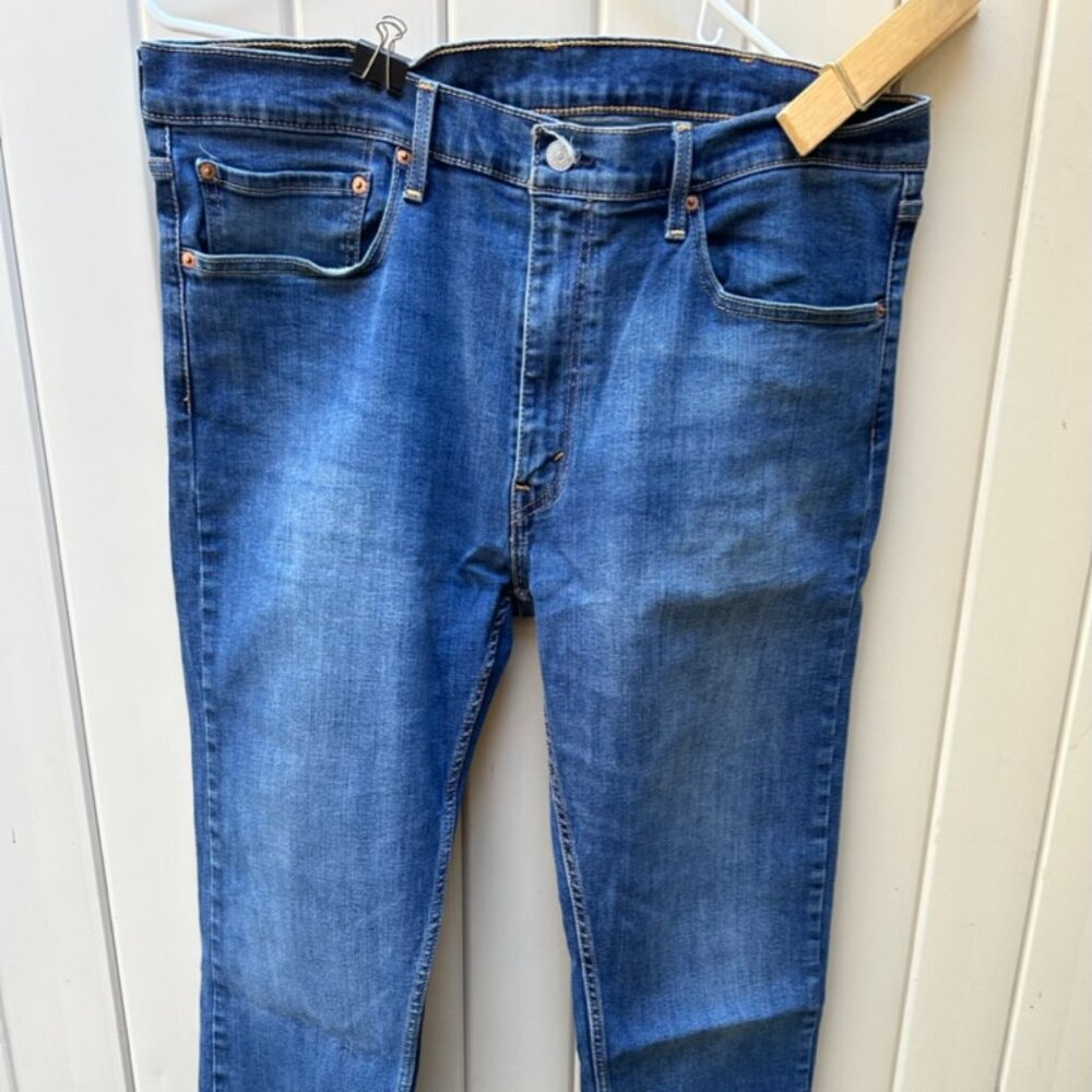 Levi's Men's 502 Taper Stretch Blue Jeans W38L30